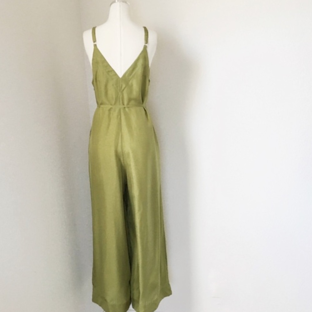 FREE PEOPLE Silk Saffron Jumpsuit